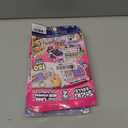 Sky Castle Sticki Rolls Sticki Book, Wearable & Shareable Sticker Bracelet, 120 Mini Stickers, Bracelet and Sticki Book, Assorted Colours and Styles