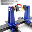 Adjustable Soldering Clamp, PCB Holder Frame and Clamping Kit for Circuit Board Soldering Motherboard Soldering Repair Tool 360 Degree Rotation