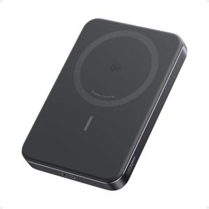 Anker MagGo Power Bank, Ultra-Slim 10,000mAh Magnetic Battery Pack, Qi2 Certified 15W Ultra-Fast MagSafe Compatible Portable Charger, Ergonomic Design, for iPhone16/15/14/13/12 Series Only (Black)