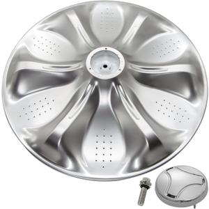 AGZ72909711 Agitator Plate With 5006EA3009B Washer Pulsator Cap, Washplate Pulsator Assembly Compatible with Kenmore, LG Washer, Replaces AP6800730, AGZ72909702, AGZ72909713, AGZ72909703