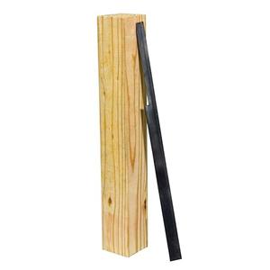 Architectural Mailboxes 23" Height, No Dig, 4x4 Wooden Pine Post Insert with Anchor Kit for Slip Over Posts
