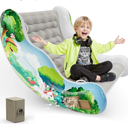 Sensory Chair for Kids, Inflatable Rocking Chair for Kids with Autism & ADHD, Air Cloud Rocker for Toddler as 3 4 5 6 7 8 Year Old Boy Girl Gifts, Autism Sensory Products Training Body Coordination