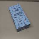 14 OZ Kids Water Bottle with Straw & 2 Lids (Flip & Spout) Leak Proof Metal Insulated Stainless Steel Reusable Tumbler for School & Sports Water Bottle - Blue (Shark)