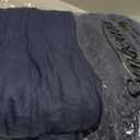 Sunbeam Royal Ultra Fleece Heated Electric Blanket, Twin Size, 84" x 62", 12 Heat Settings, 12-Hour Auto Shut-Off, Indigo