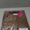 Amazon Essentials Men's Classic-Fit Wrinkle-Resistant Pleated Chino Pant, (36W x 32L, Dark Khaki Brown)