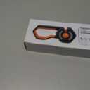 6-Stage Knife Sharpener - Premium Kitchen Knife Sharpeners - Adjustable Handheld Manual Knife Sharpeners for Kitchen Knives, Scissor and Chef Knife.Easy for beginners to use (ORANGE)