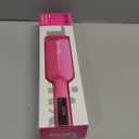 Terviiix 2 Inch Wide Ceramic Hair Straightener Flat Iron for Thick Curly Hair - Heats in 30s, 300F-450F Adjustable, Dual Voltage for Travel, Auto Shut Off, Pink