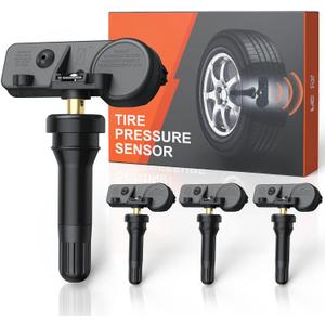 TPMS Sensors for Ford F150 F250 F350 F450 F550 2009-2016, Escape 2009-2019, Fusion 2010-2016, Lincoln MKX MKC, Pre-Programmed Tire Pressure Monitoring System Sensor, 9L3Z1A189A - 4 Pack