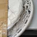 Goutime Hammock Chair, Macrame Hanging Swing Chairs with Cushion and Hardware Kit,Adult Boho Swings for Outside,Patio,Balcony,Bedroom (Beige)