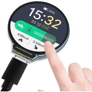 RP2040-Touch-LCD-1.28 1.28inch Round Touch LCD Display Module 240240 Screen On Board with RP2040 chip