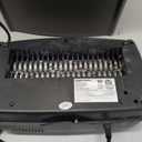 Amazon Basics 6 Sheet Cross Cut Paper and Credit Card Home Office Shredder with 3.8 Gallon Bin, Black