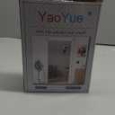 YaoYue Crystal Beaded Curtain Door Curtains Room Divider Hanging Diamond Acrylic Beads for Doorway Hippie Closet Bedroom Wall Window Backdrop Decor (35.579in/90200cm,Purple)