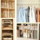 4 Pcs Small Tension Rod 12-20 inch Spring Rod, Tension Rod Spring Tension Rods, Small Tension Curtain Rod, Short Thin Tension Rods, Mini Tension Rods for Closet, Cabinets, Cupboard, Drawers, White