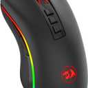 Redragon M711 Cobra Gaming Mouse with 16.8 Million RGB Color Backlit, 10,000 DPI Adjustable, Comfortable Grip, 7 Programmable Buttons