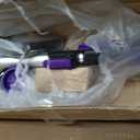 Weed Wacker Cordless - Battery Operated Weed Eater with Blade, Grass Trimmer/Edger/Cutter in 1 (with Two 2.5Ah Batteries)