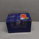 ZMOWIPDL Vintage Glassware Drinking Glasses Set of 6,15 oz Hobnail Glass Cups,Embossed Clear Water Tumbler,for Beer,Cocktail,Whiskey,Juice and Various Mixed Drinks- 1 Cleaning Brush