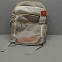 LOVEVOOK Travel Backpack for Women & Men 40L,Airline Approved Carry On Backpack Travel Essentials,TSA Carry on Luggage,Waterproof Personal Item Travel Bag,Suitcase with 3 Packing Cubes,Light gray-Pink (Large-40L-4Pcs)