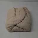 Bedsure 100% Cotton Muslin Blanket King Size for Bed - 4-Layer Breathable and Lightweight Thin Soft Summer Gauze Muslin Blanket for Adults, Linen Beige, 108x90 Inches