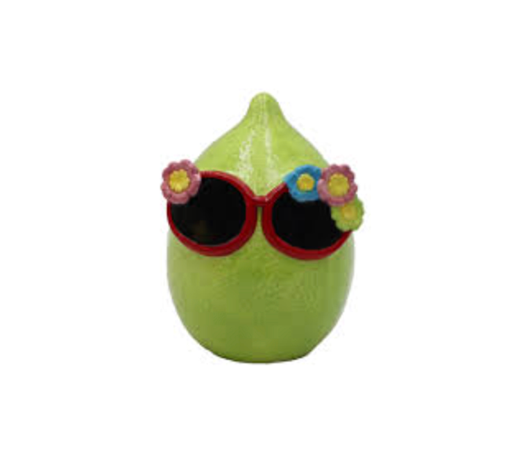 Ceramic Decor Lime, Everyday Living Table Décor Ceramic - Lime, 6.3 in