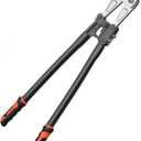 14 Inch Bolt Cutter, Heavy Duty Forged T8 Steel Blade Wire Cutters for Chains, Metal, Screws, Rivets & Fences, Ergonomic Rubber Grip Handle for Industrial Use & DIY Projects