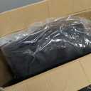 iCOVER Trailerable Boat Cover- 17'-19' Heavy Duty Waterproof Tarp Covers with Storage Bag, Fits V-Hull, Fish&Ski, Pro-Style, Fishing, Runabout, Bass Boats, up to 17ft-19ft Long X 96" Wide (Black)