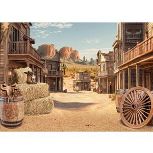 Alltten 7x5ft Western Backdrops for Photoshoot Rodeo Backdrop Country Themed Party Decorations