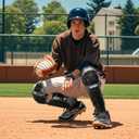 Beutyal Baseball Softball Catcher Leg Guards Shin Guards Youth 12 Inch