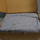 Sectional Couch Covers 2 Pieces L Shaped Sofa Cover for Sectional Couch L Shape Washable Blanket Furniture Protector for Pets Dogs (Dark Grey, X-Large)