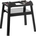 Weber Q Compact Stand Lightweight Portable Grill Stand for Weber Q Series with Builtin Storage Shelf for Tools & Outdoor Cooking Accessories
