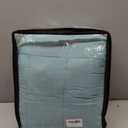 yescool King Size Weighted Blanket for Adults (25 lbs, 80 x 87, Teal) Cooling Heavy Blanket for Sleeping Perfect for 240-260 lbs, Breathable Blanket for Adults & Couple All Season, Machine Washable