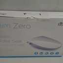 Bio Bidet Slim Zero Non Electric Bidet Toilet Seat Elongated, Low Profile Seat with Slow Close Lid, Battery Powered Night Light, Dual Nozzles, White