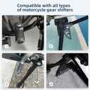 Shoe Cover For Motorcycle ShifterBoot Toe ProtectorsMotorcycle Gear, Accesorios Para MotosMotorcycle Cruise AssistSuitable For Both Men And Women