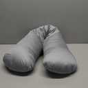 Weighted Body Pillow 6.5lbs - Weighted Pillow for Deeper Sleep (41" x 10") - Cooling Body Pillows for Adults, Full Body Pillow for Sleeping, Side Sleeper Body Pillow with Cover