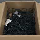 12ft x 5ft 360 LED Christmas Net Lights, 8 Modes Waterproof With Timer Low Voltage Connectable Mesh Lights for Trees, Bushes, Shurb, Garden, Outdoor Decoration(2 Pack, Green Wire, Multi-colored)