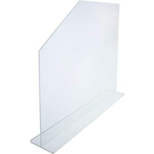Source One Deluxe Acrylic Sink Splash Guard 24 x 18 Inches (Clear)