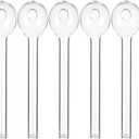 Generic Oil Glass Manual Burners Transparent for Family (8Pack)