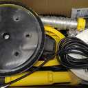 Drywall Sander, Electric Drywall Sander with Vacuum, Automatic Dust Removal, 7 Variable Speed, 900-1800RPM, 26 Power Cord, Labor-Saving Handle and Patented Fixture for Ceiling Sanding, LED Light