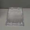 KTRIO Acrylic Brochure Holder 8.5 x 11 Clear Literature Display Stand, Plastic Flyer Holder for Trifold Brochures, Menus, Magazines, Pamphlets, Documents, Desk or Wall Mount, 2 Pack