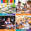 THE TWIDDLERS 288 Sets of 4-Packs (1,152 Bulk Crayons) Non-Toxic Individual Box for Kids, Back to School Supplies, Classrooms, Restaurants Bulk Crayons Coloring Activity, Party Bag Fillers