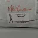 Mila Marutti Sheer Tights for Women - Pantyhose Stockings with Lace Top 20Den Size L