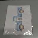 2 x Blue Car Wall Art Decor Boys Room Poster Vintage Train Transportation Wall Art (UNFRAMED) (White)