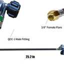 For Weber Grill Regulator and Hose Kit Replacement,Compatible with Weber Spirit II (2017-2019), Genesis II 210-400 Series, Silver/Gold/Platinum Models,Propane Gas Regulator with Hose for Weber Grills