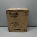 Niceday Steppers for Exercise, Stair Stepper with Resistance Bands, Mini Stepper with 300LBS Loading Capacity, Hydraulic Fitness Stepper with LCD Monitor