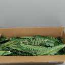 Nearly Natural 48in Artificial Boston Fern (Set of 2), Large Faux Greenery with 67 Lifelike Fronds for Indoor Wall, Shelf, and Home Office Decor