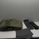 Small Range Bag For 2 Pistols Gun Range Bags For Handguns And Ammo Dual Pistol Handgun Revolver Hunting Bag Gun Carrying Case/Lockable Zippers (ArmyGreen)