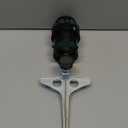 Orbit 58573N H2O-Six Gear-Drive Sprinkler on Metal T-Spike