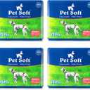 Pet Soft Disposable Male Dog Wraps - Dog Diapers for Male Dogs, Puppy Diapers 48pcs Small (Small (48 Count))