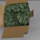 Kevin Textile Spring Throw Pillow Covers Soft Corduroy Decorative Set of 2 Boho Striped Pillow Covers Pillowcases Farmhouse Home Decor for Couch Bed Sofa Living Room 24x24 Inch Moss Green