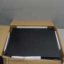 Side Table with Charging Station & USB Port Set of 2, Small End Table Nightstands Bedside Table for Living Room Bedroom Office Bathroom Small Space, Black