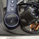 2-in-1 Dog Shock Collar & Dog Bark Collar - Smart Anti Barking Dog Training Collar with 5 Adjustable Sensitivity & 3300FT Remote for All Breeds IP67 Waterproof E-Collar (Black)